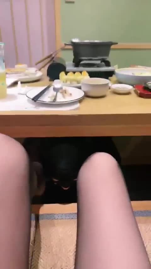 2048.hk@TL琪琪 TJ：日料店恋足伺候喂食